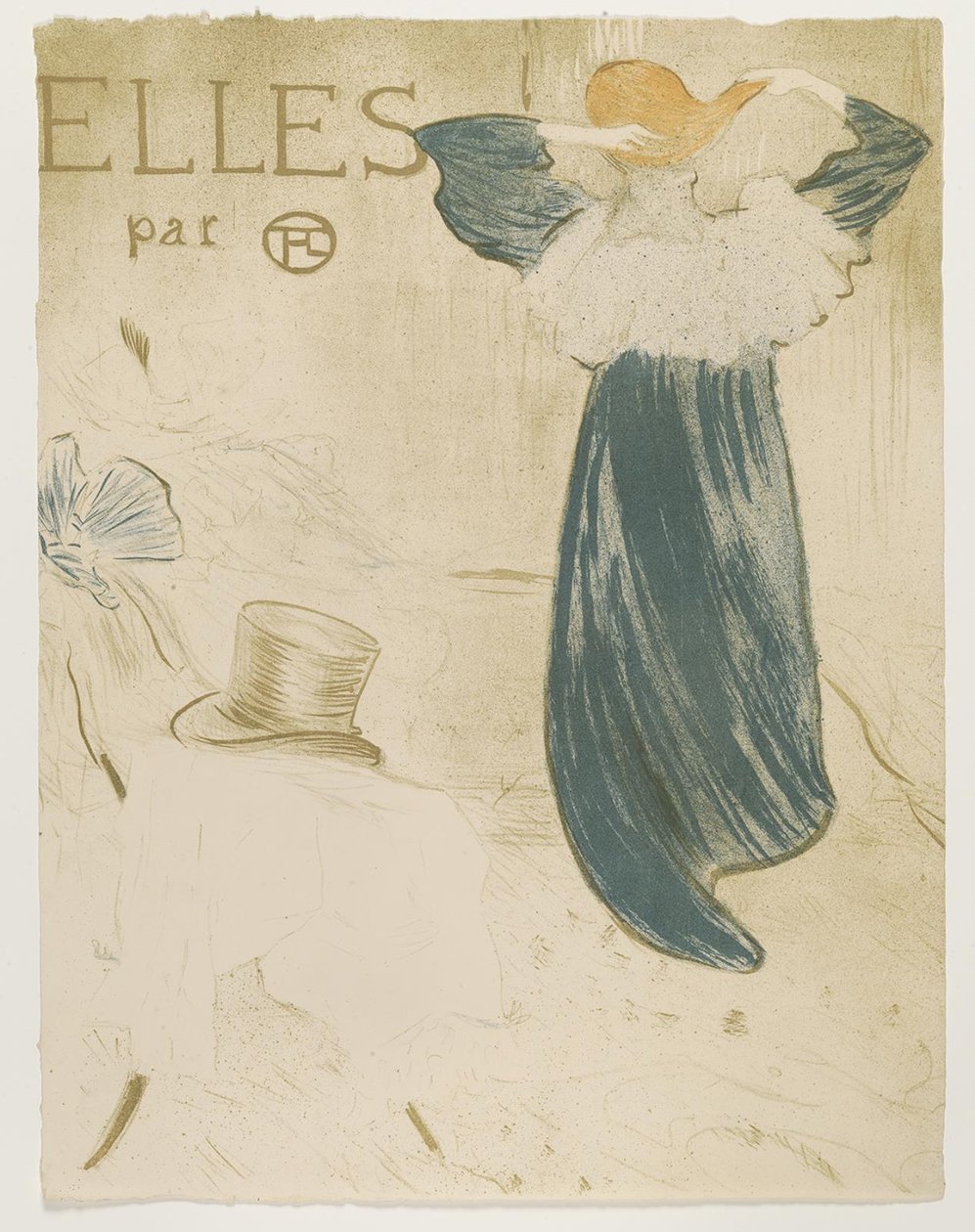 Frontispice voor Elles door Henri de Toulouse Lautrec