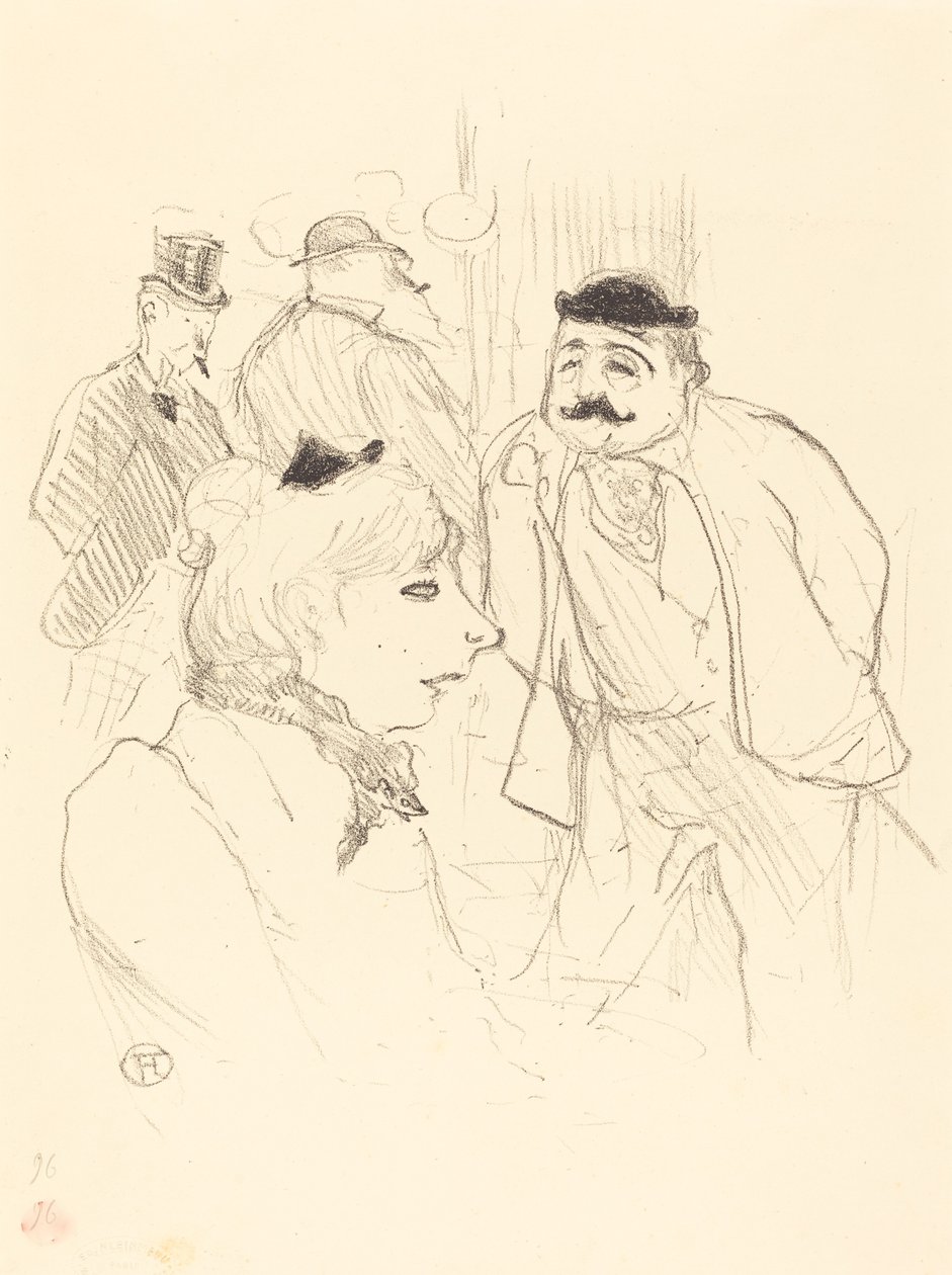 La Tige Moulin-Rouge door Henri de Toulouse Lautrec