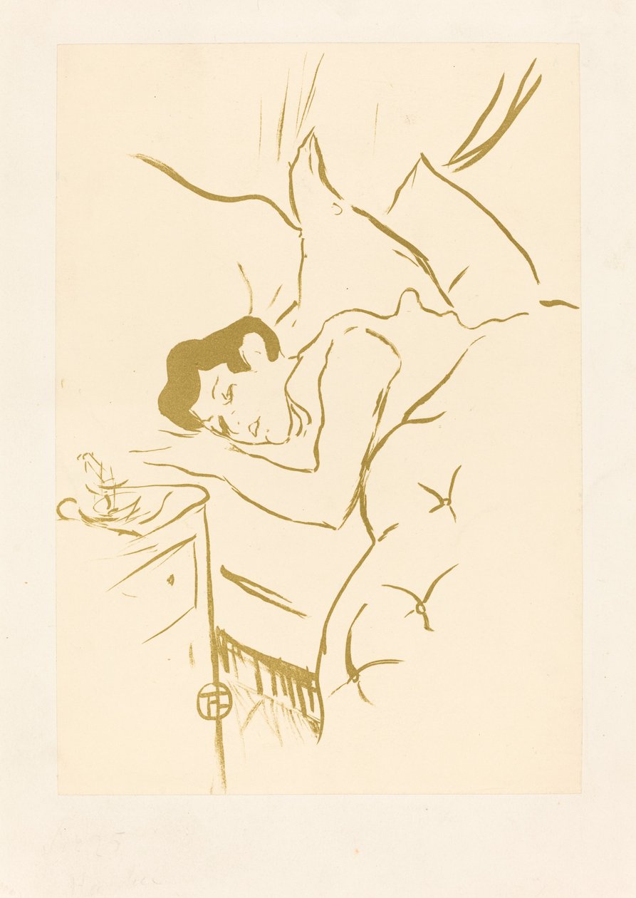 Jouw Mond door Henri de Toulouse Lautrec