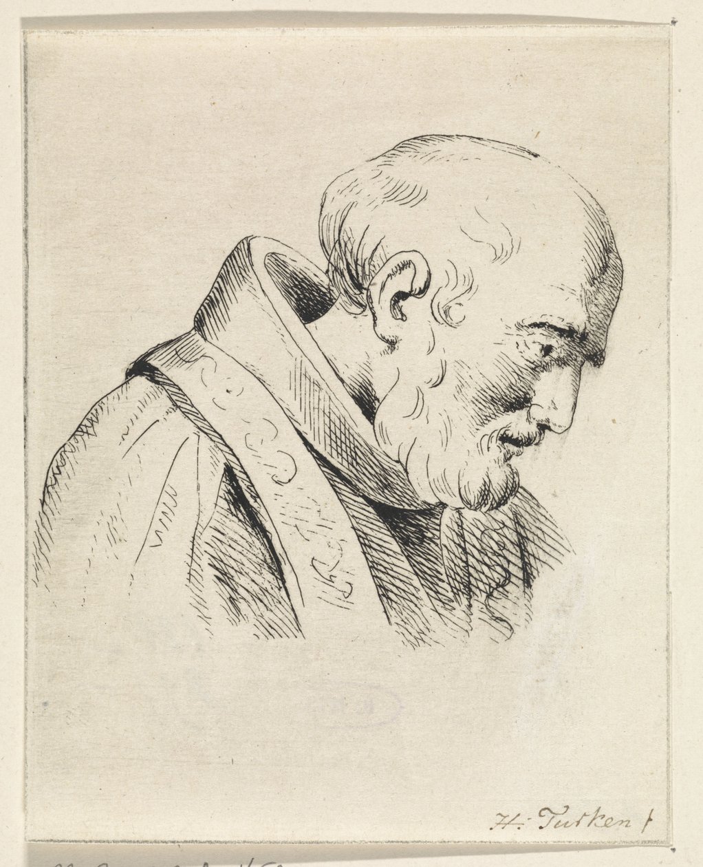 Geestelijke door Henricus Turken