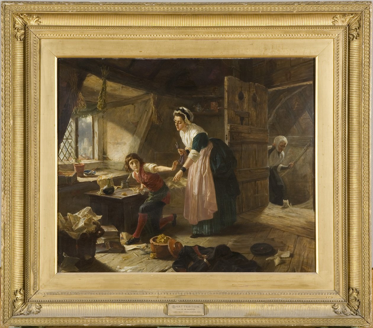 Chatterton door Henrietta Mary Ward