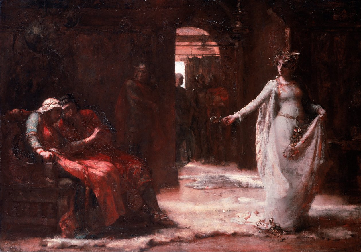 Ophelia door Henrietta Rae