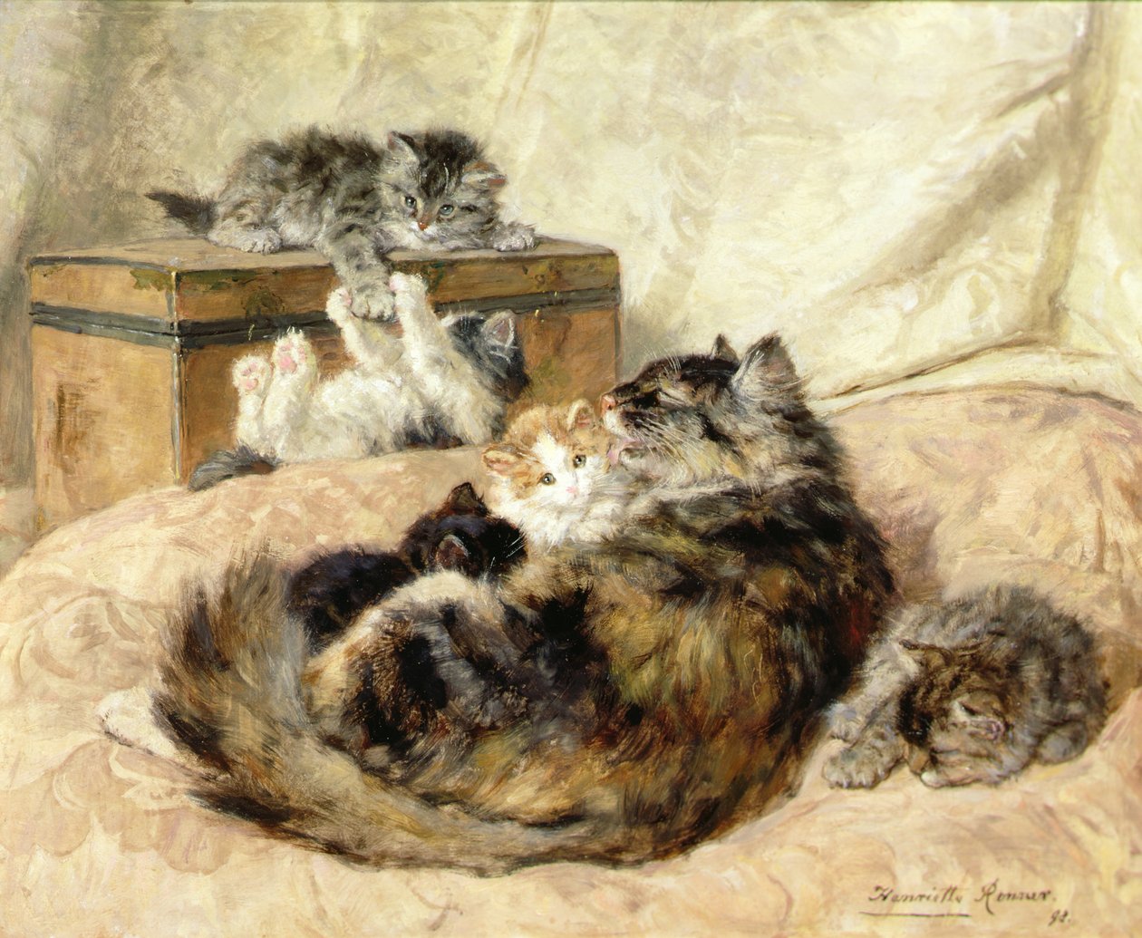 Moederzorg door Henriëtte Ronner Knip