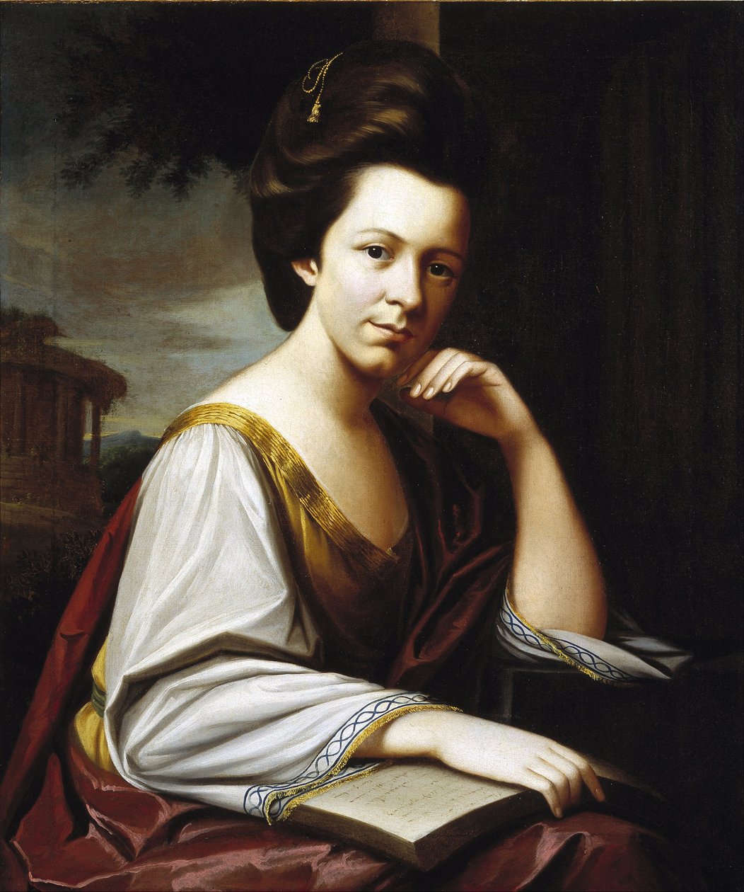 Mevr. Charles Cotesworth Pinckney (Sarah Middleton) door Henry Benbridge