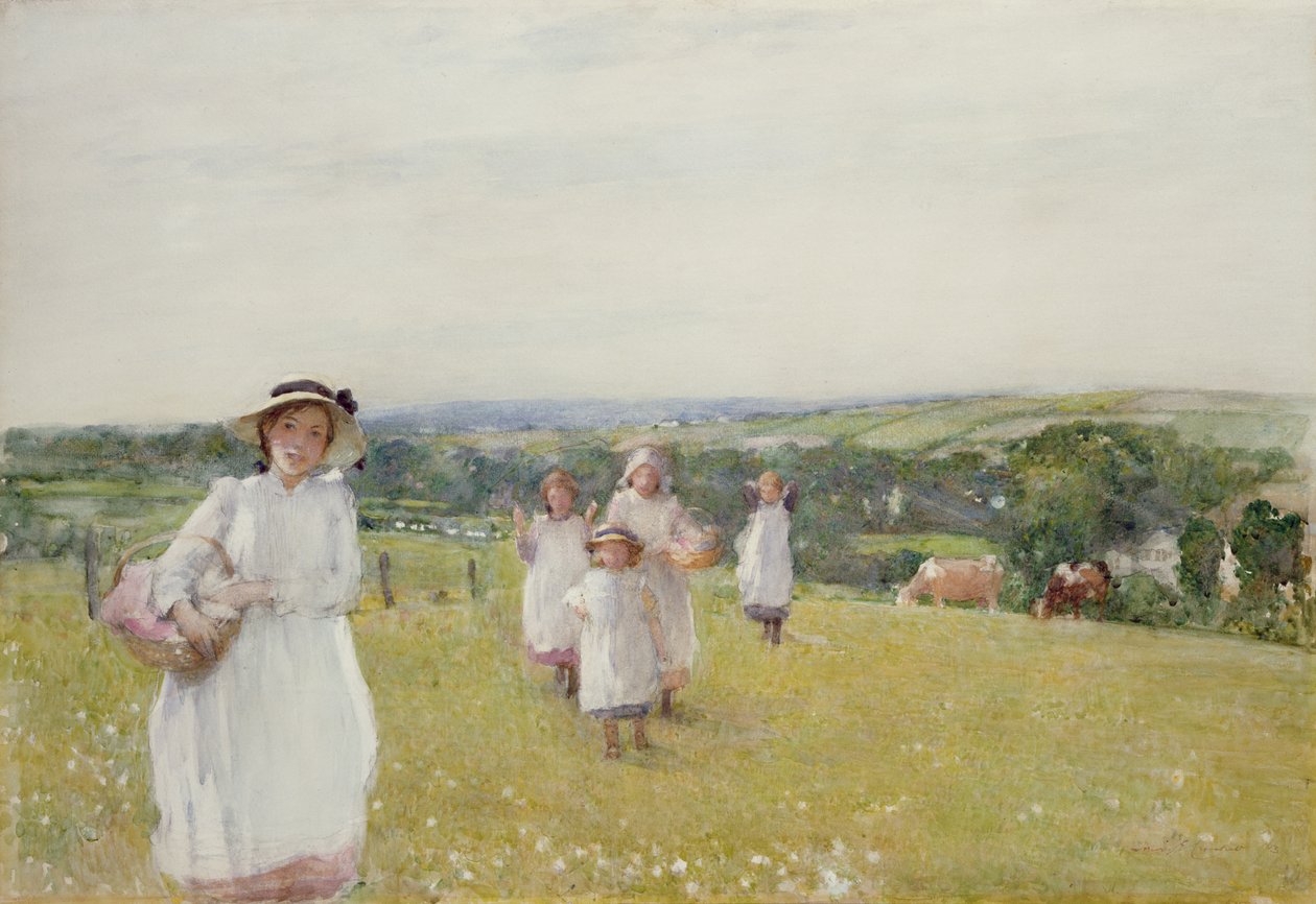 De picknick door Henry Crockett