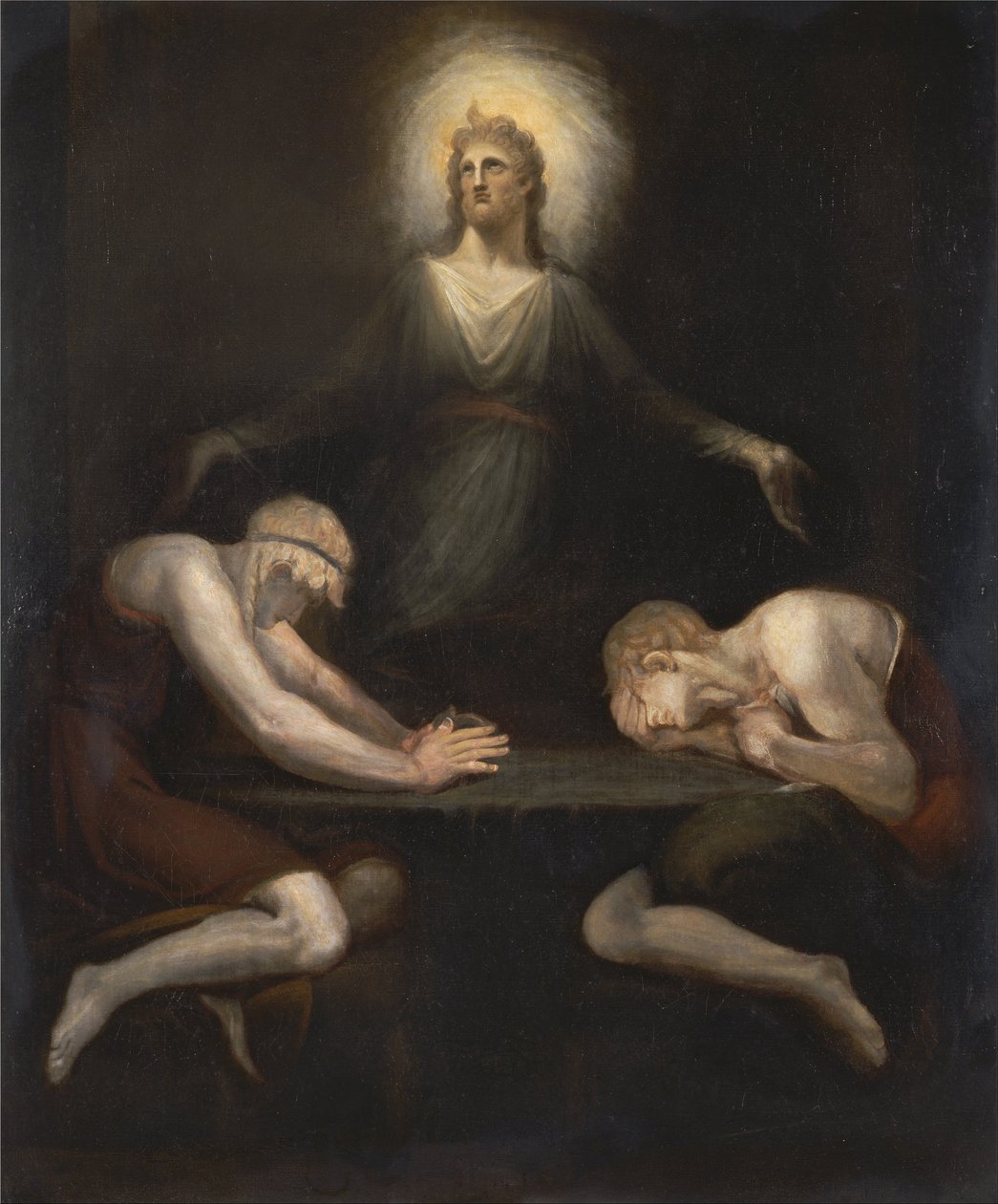 Christus verdwijnt in Emmaus door Johann Heinrich Füssli