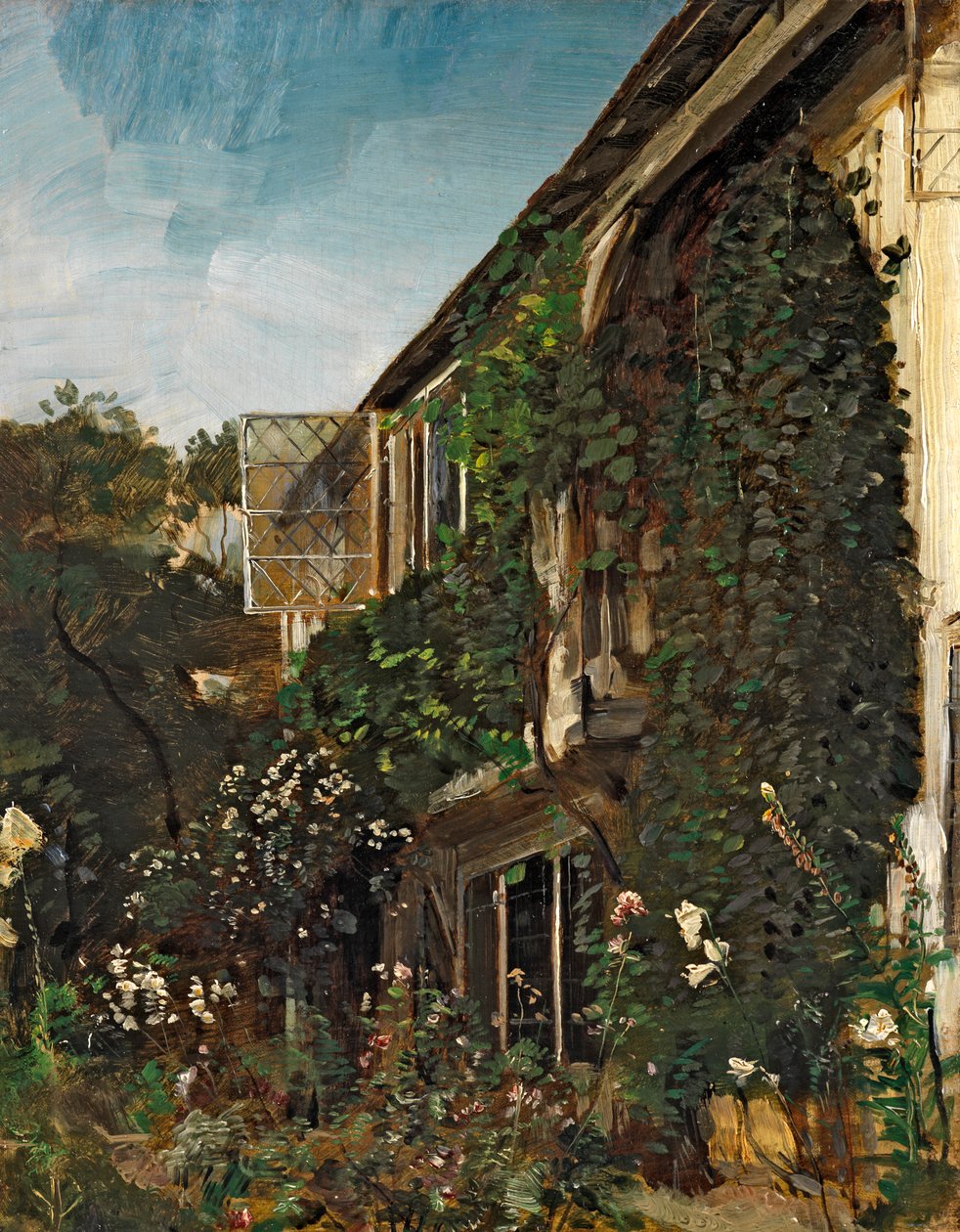 Zomertuin, ca. 1834-41 door Henry Mark Anthony