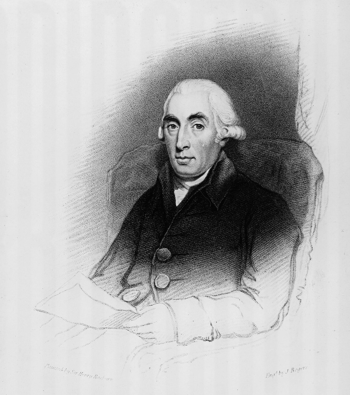 Portret van Joseph Black (1728-99) door Henry Raeburn