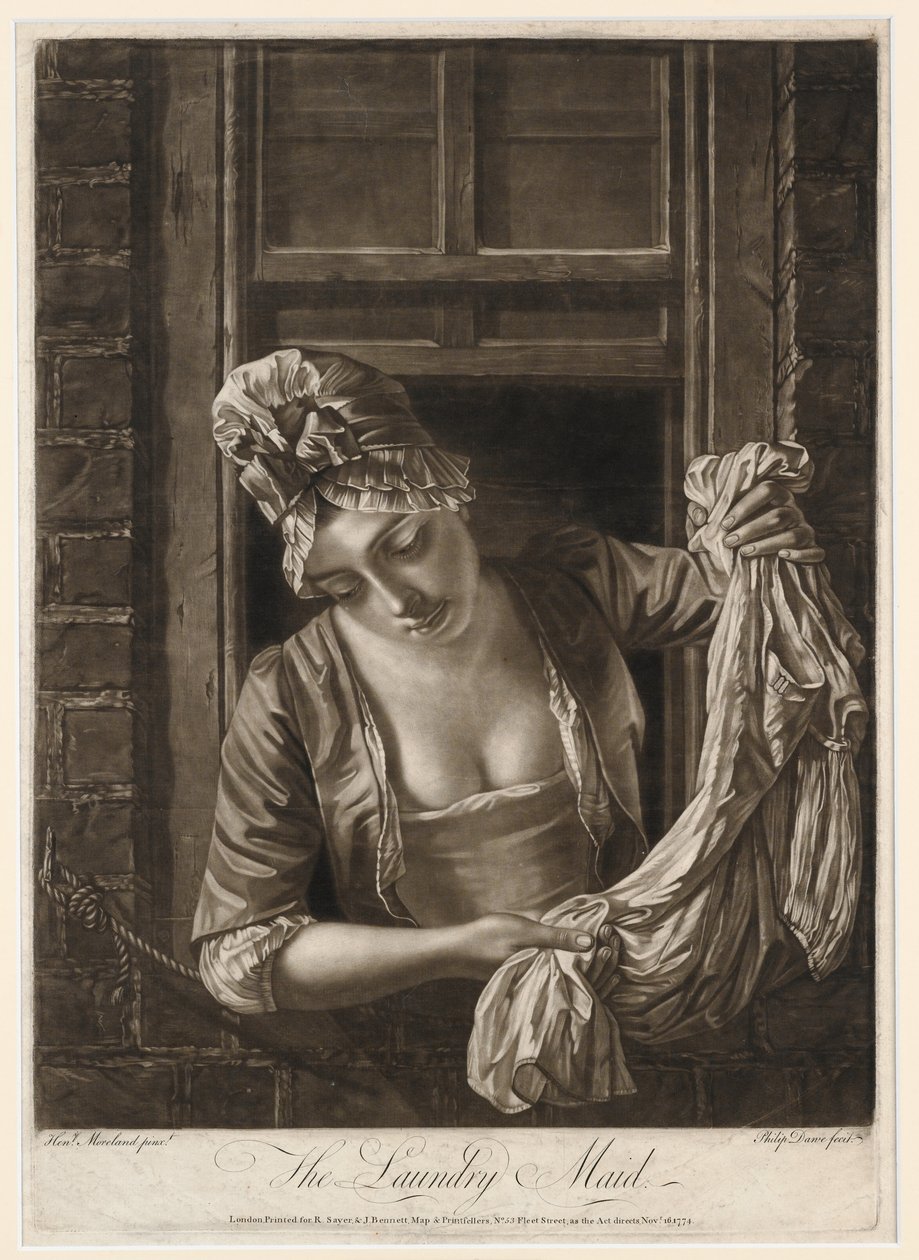 De wasmeid door Henry Robert Morland