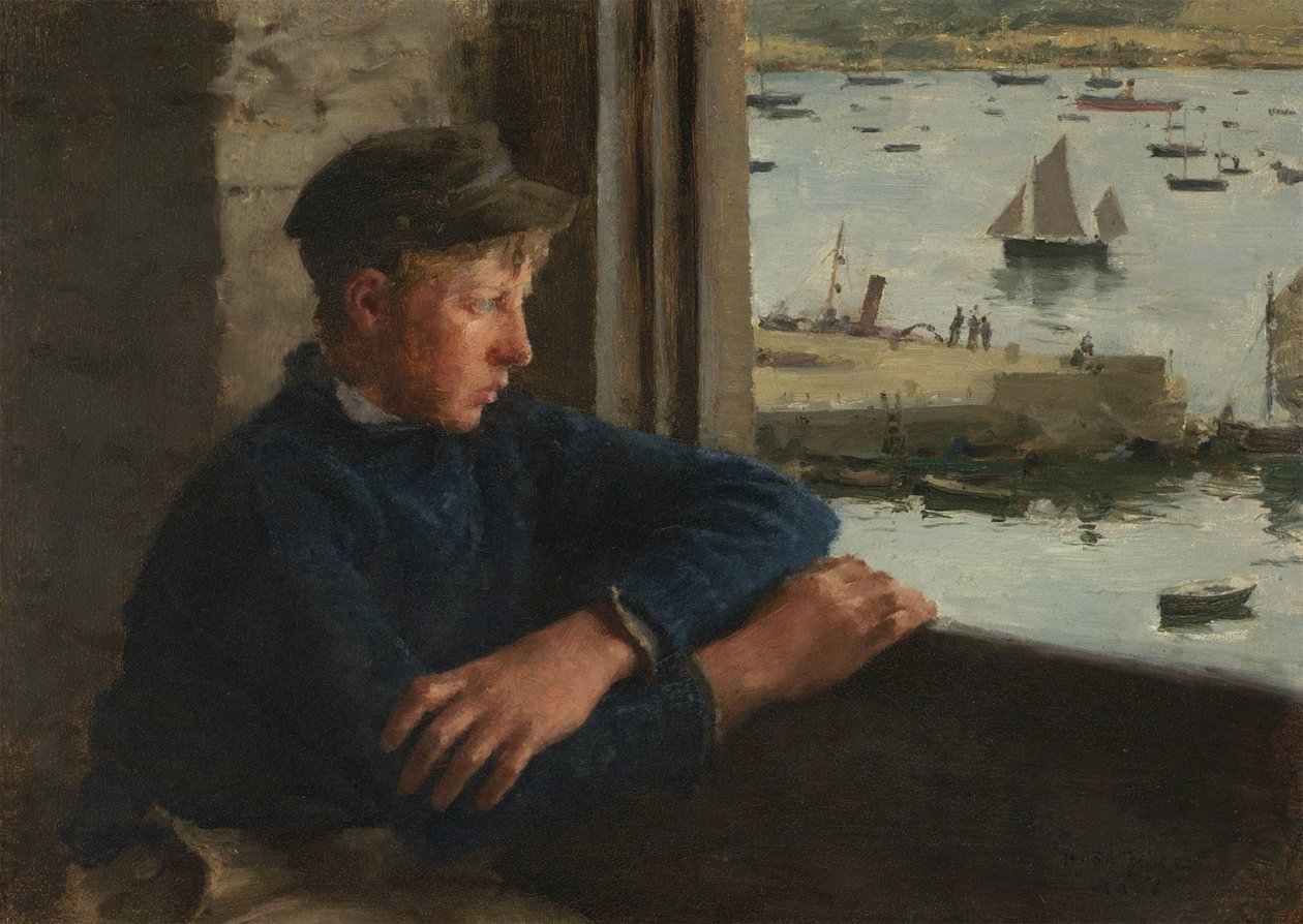 De uitkijk door Henry Scott Tuke