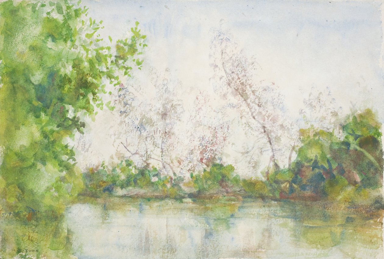 Mangrove Moeras, 1924 door Henry Scott Tuke