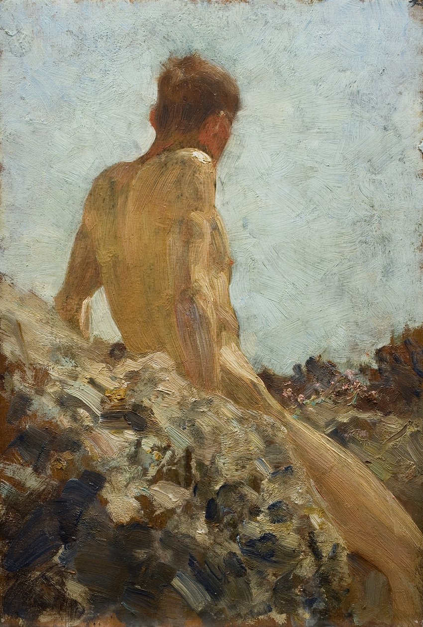 Naaktstudie door Henry Scott Tuke
