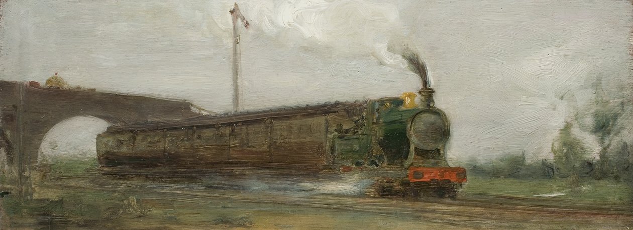 Trein door Henry Scott Tuke