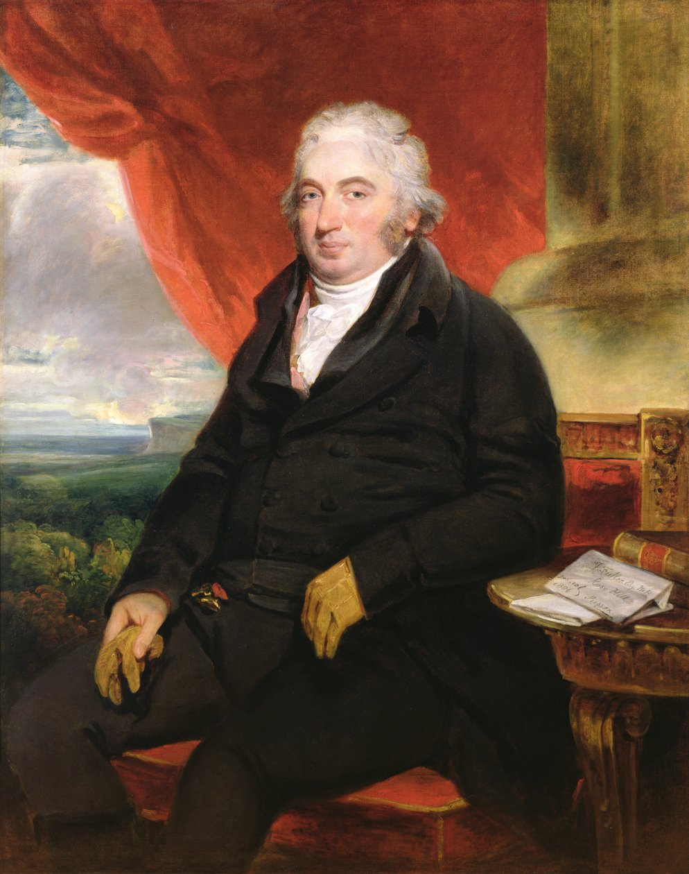 Portret van John Fuller (1757-1834) door Henry Singleton