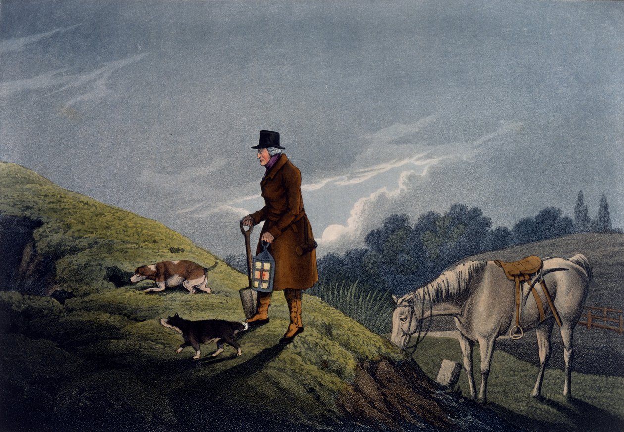Aardstopper, 1820 door Henry Thomas Alken