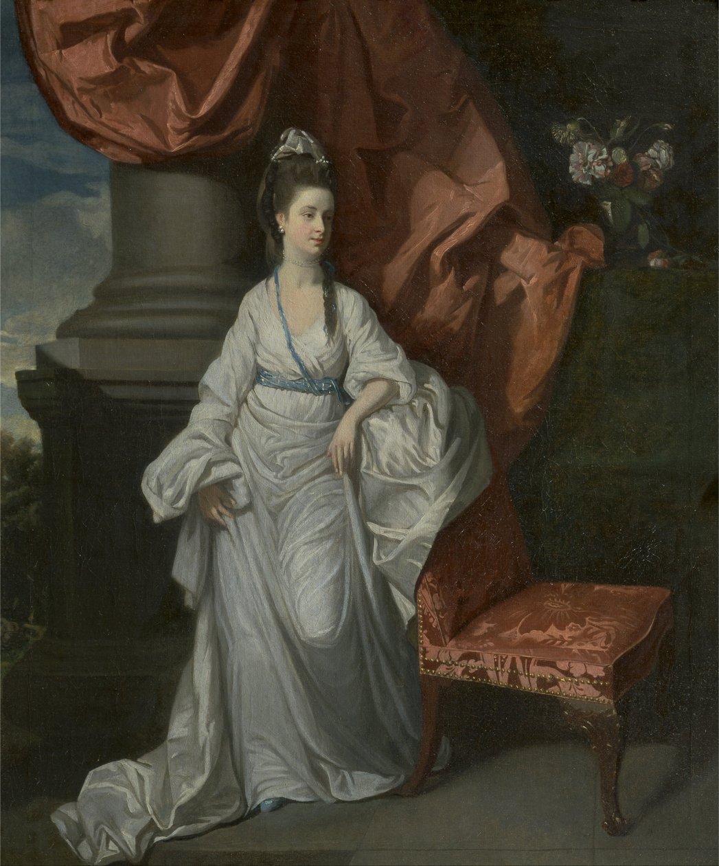 Lady Grant, Vrouw van Sir James Grant, Bt. door Henry Walton