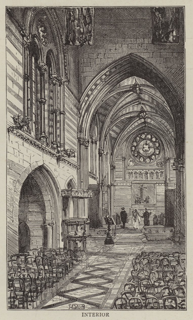 De Krim Oorlogsherdenkingskerk door Henry William Brewer