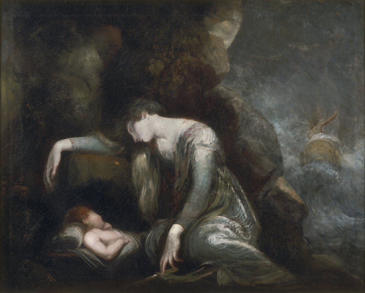 Danaë en Perseus op Seriphos door Henry (1741 1825) Fuseli