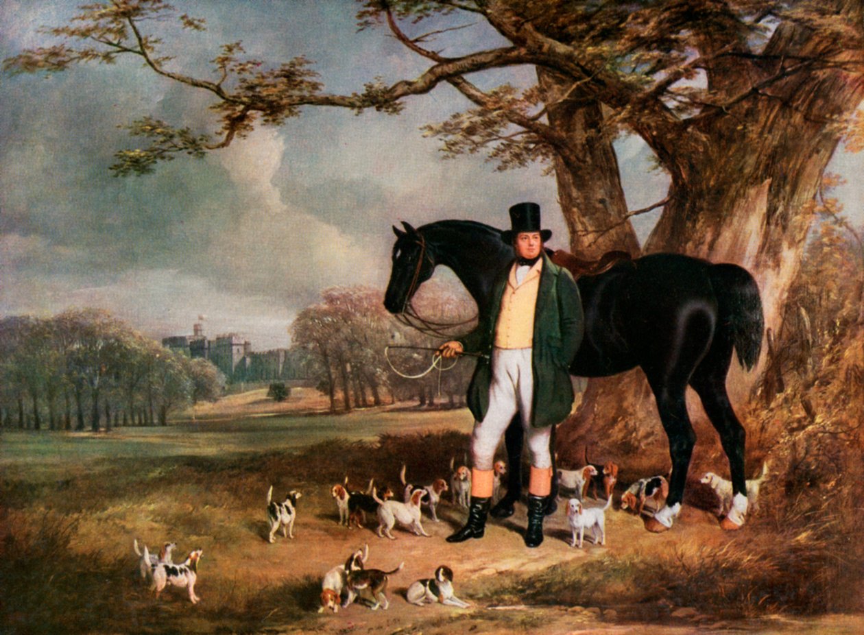 Mr. Maynard en de Beagles van Hare Majesteit, 1930 door Henry Barraud
