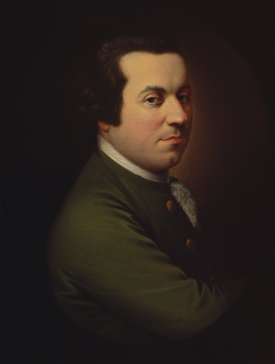 Dr. Jonathan Potts 1745-1781 door Henry Benbridge