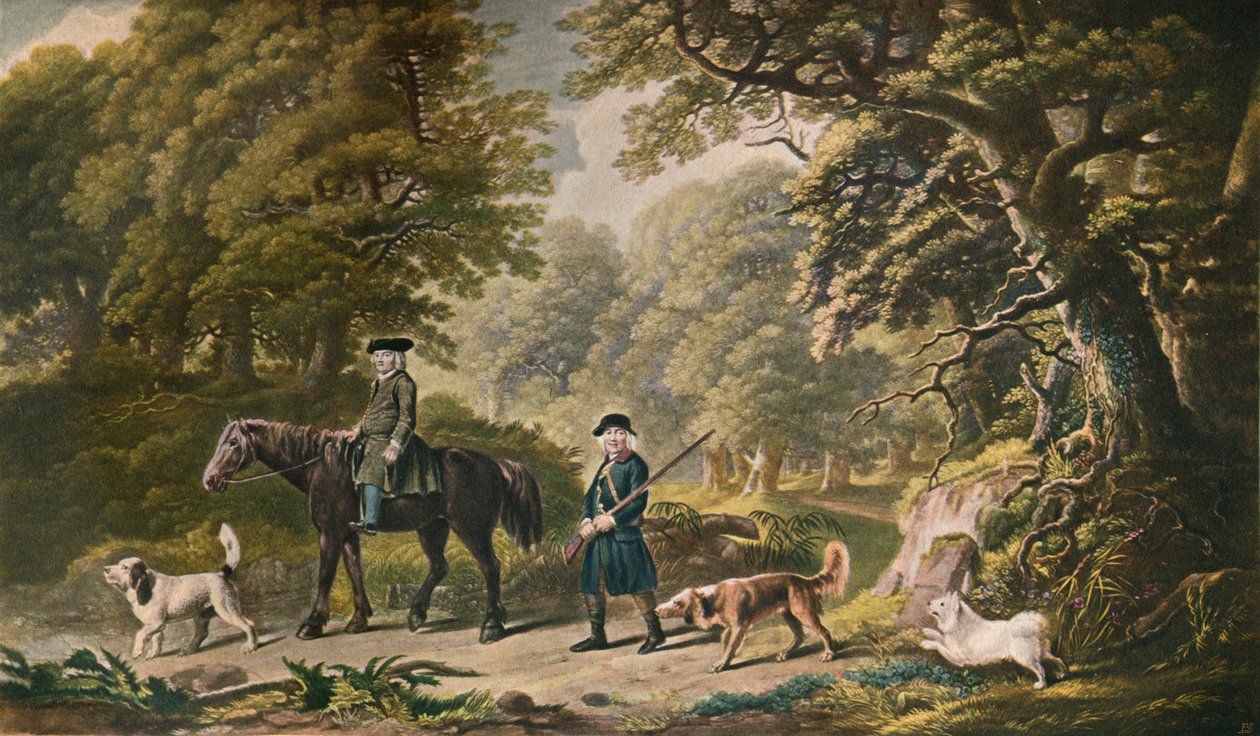 Wildbeheerders, 1790, 1902 door Henry Birche