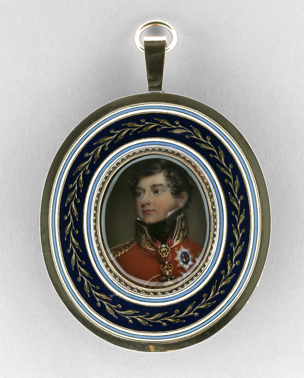 Koning George IV door Henry Bone