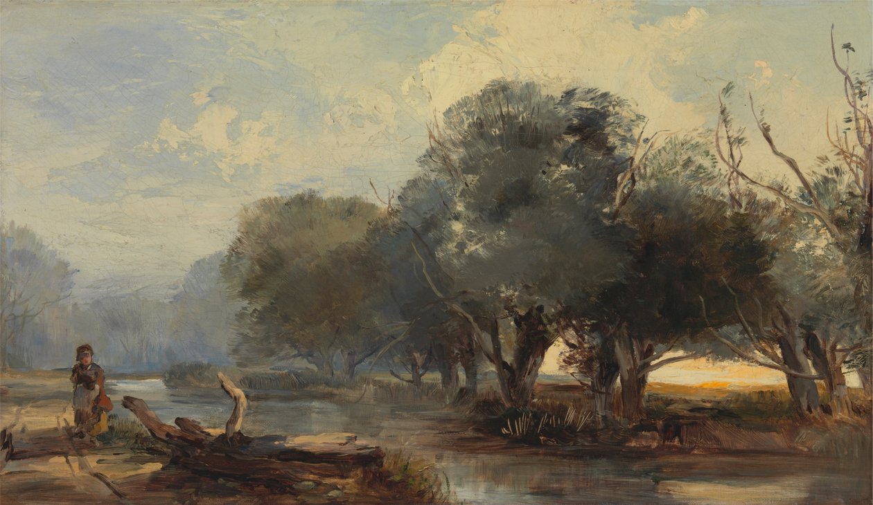 Op de Norfolk Broads door Henry Bright