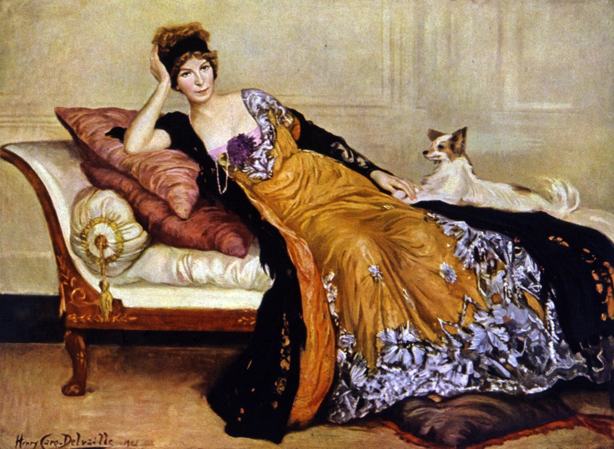 Miss Simone door Henry Caro Delvaille