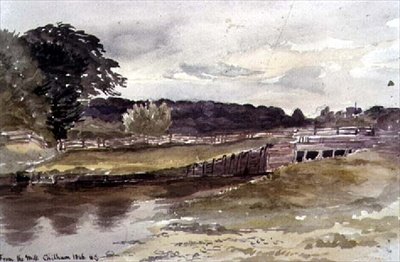 Vanaf de Molen, Chilham door Henry Cole