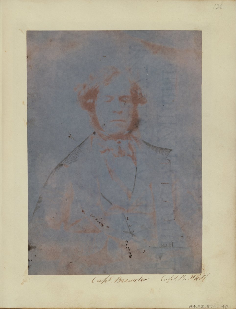 Zelfportret van Henry Craigie Brewster door Henry Craigie Brewster