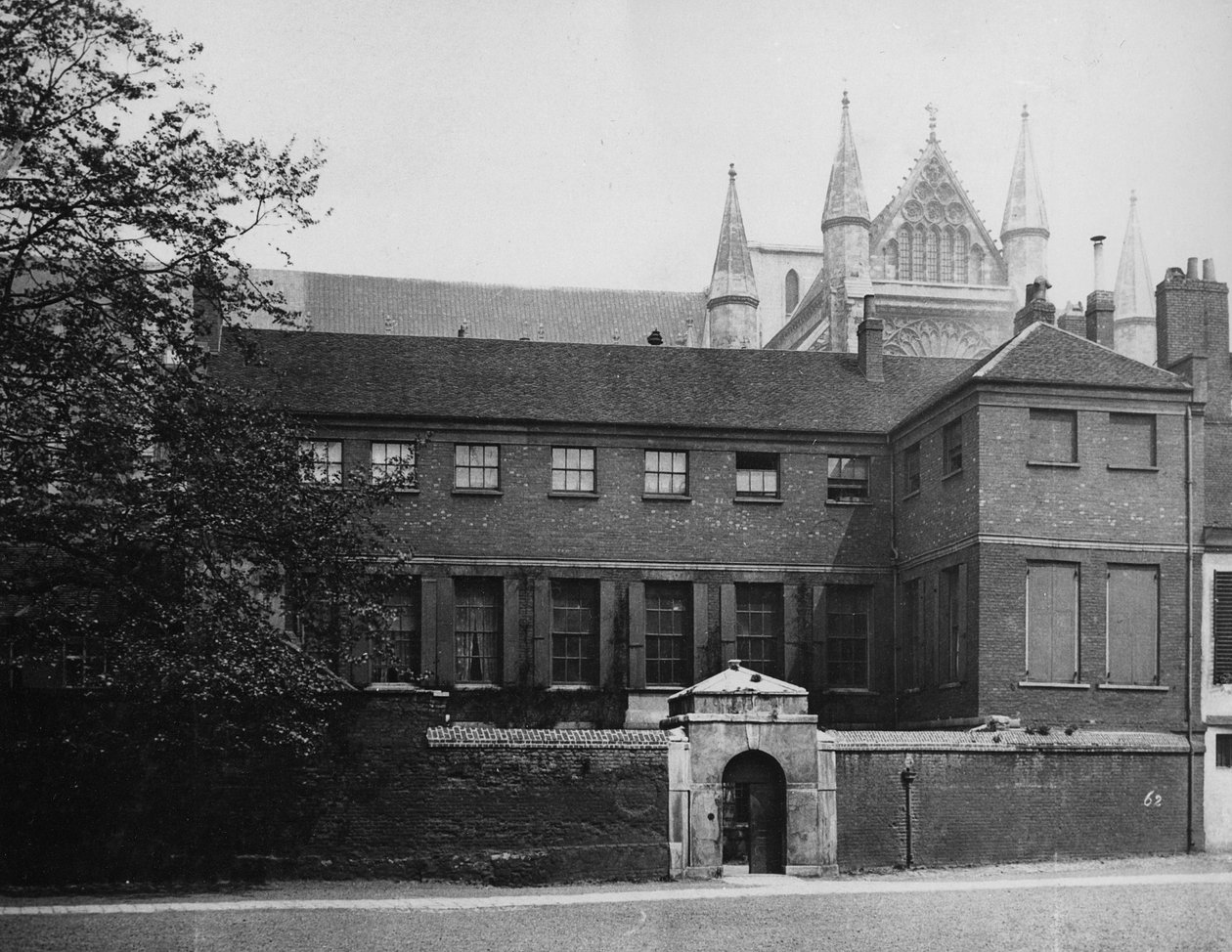 Ashburnham House door Henry Dixon