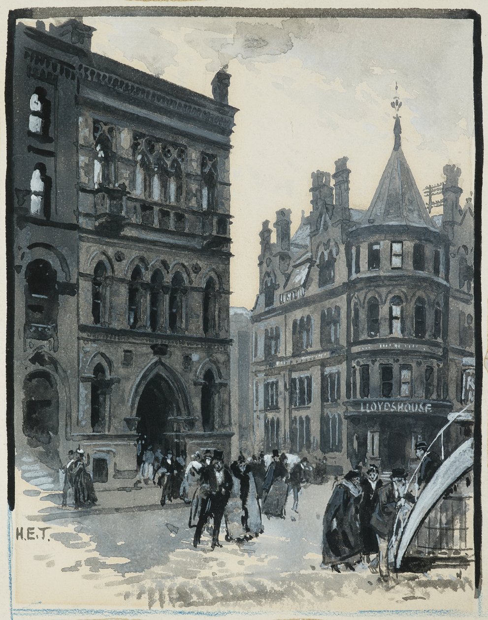 Memorial Hall, Albert Square door Henry Edward Tidmarsh