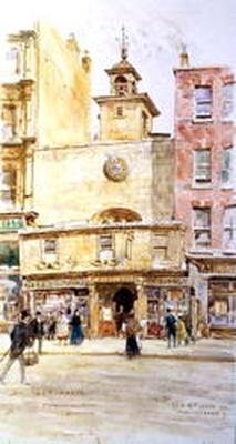 St. Ethelburga Kerk, Bishopsgate door Henry Edward Tidmarsh