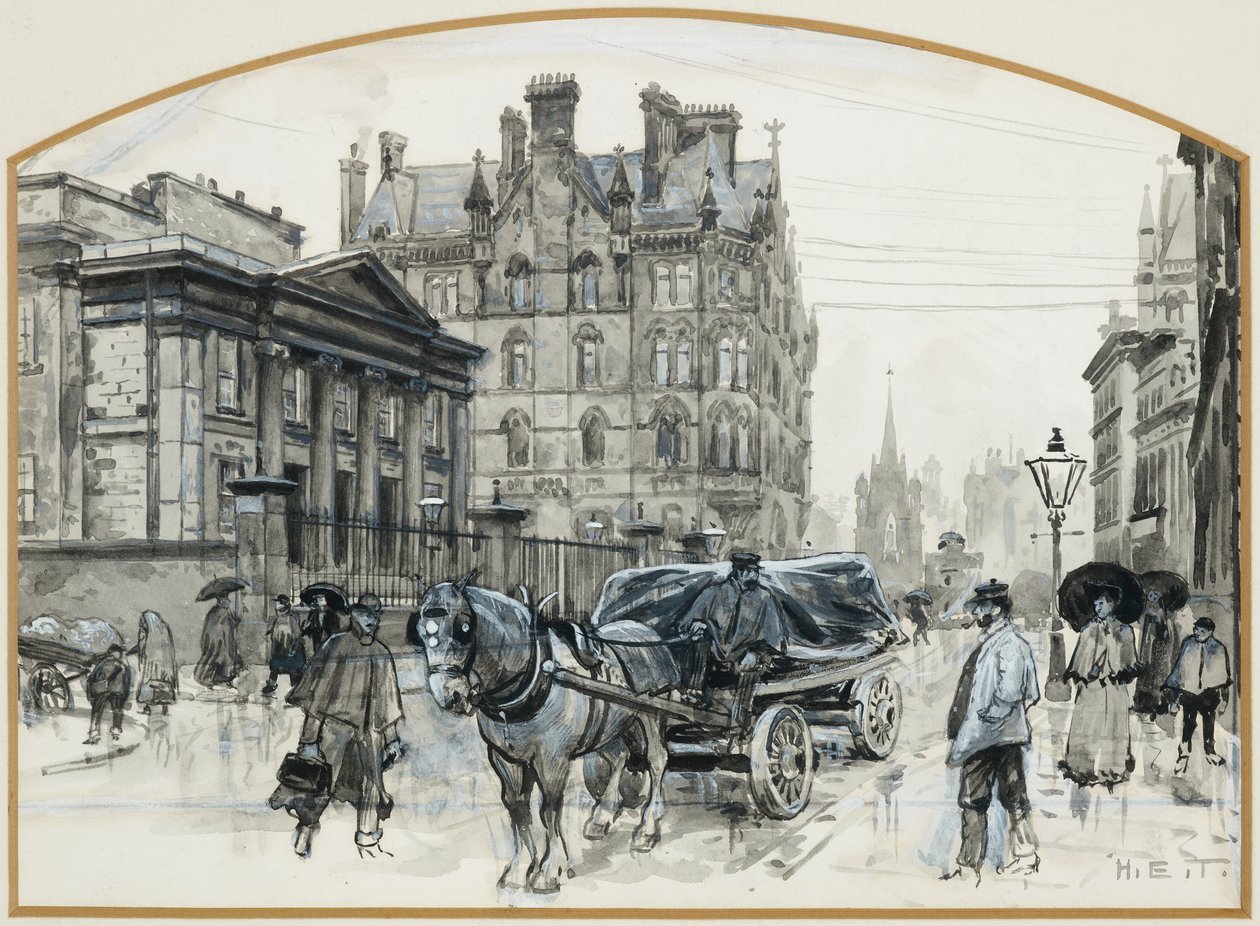 Het Vriendenhuis, Mount Street door Henry Edward Tidmarsh