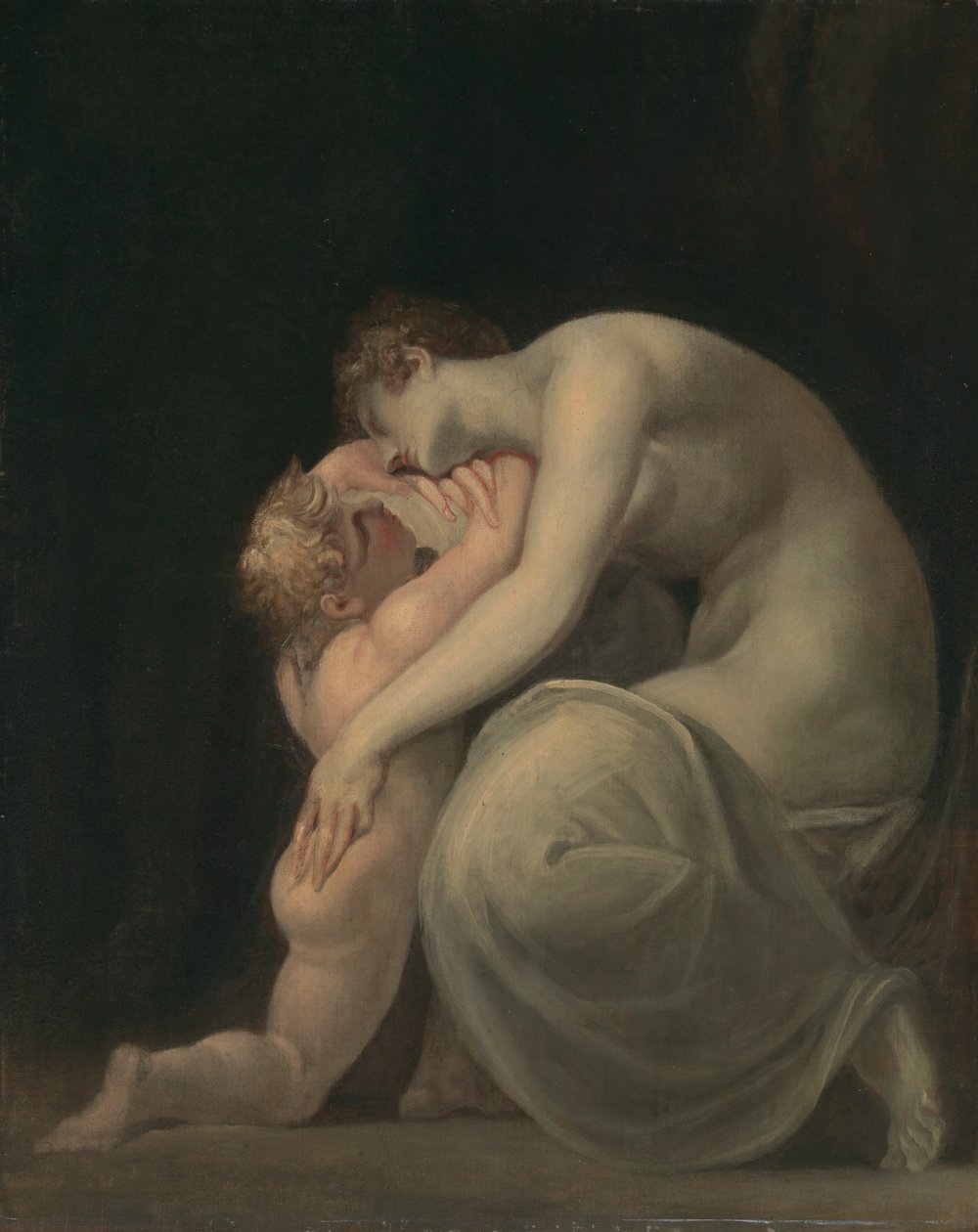 Tekemessa en Eurysakes door Johann Heinrich Füssli