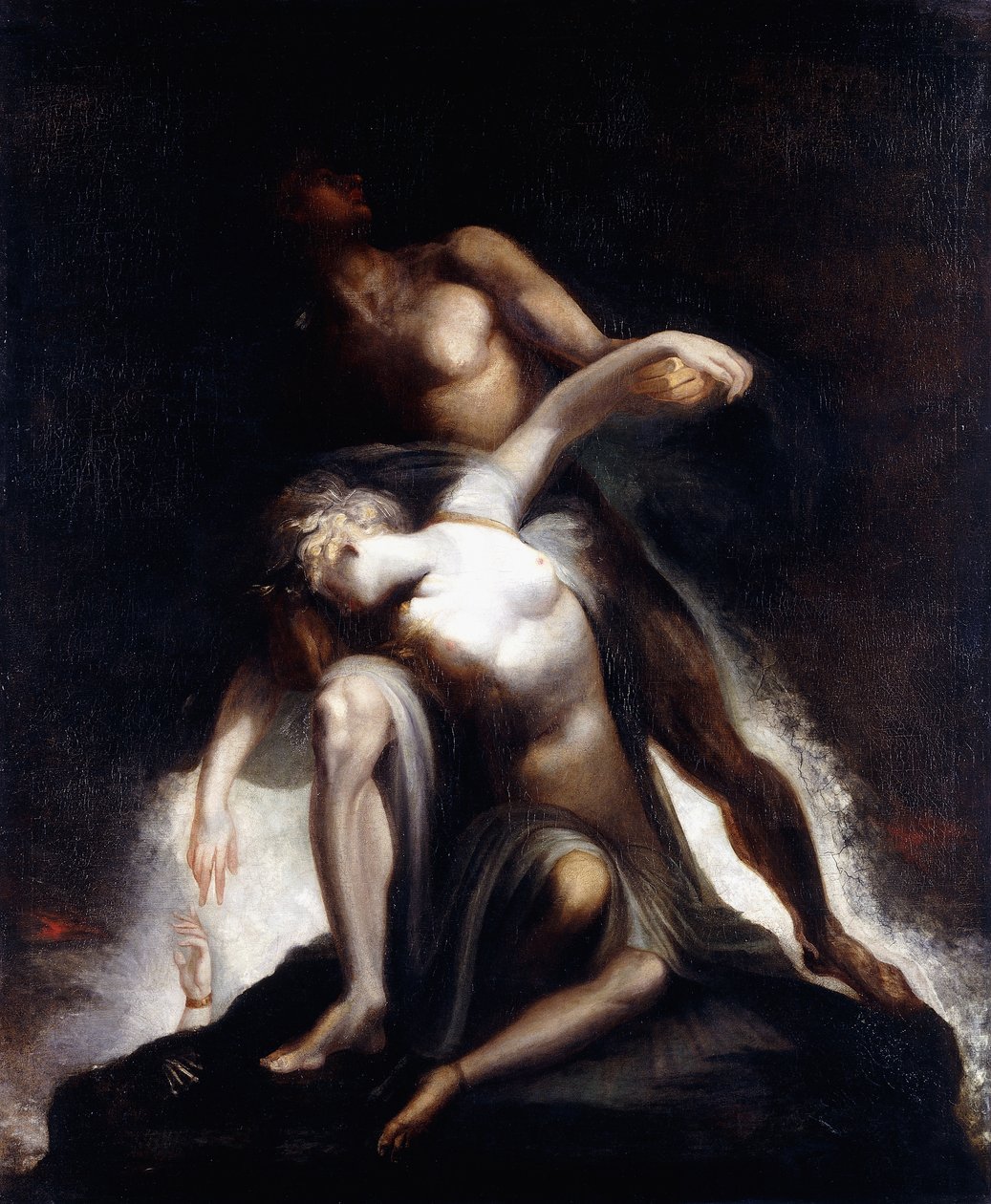Het visioen van de zondvloed door Johann Heinrich Füssli