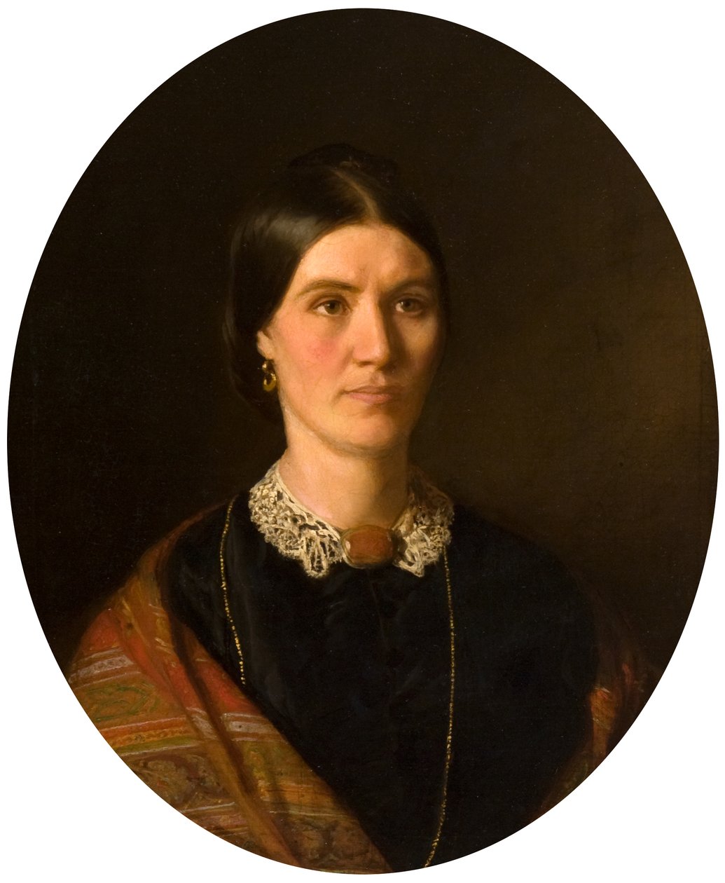 Mevrouw J Lothian (1832-1926) door Henry Harwood