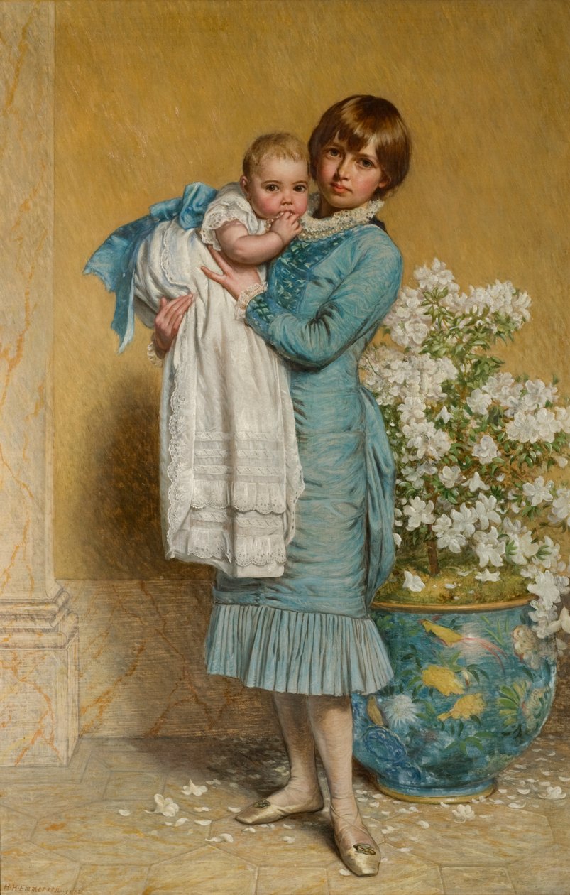 Onze Baby, 1882 door Henry Hetherington Emmerson