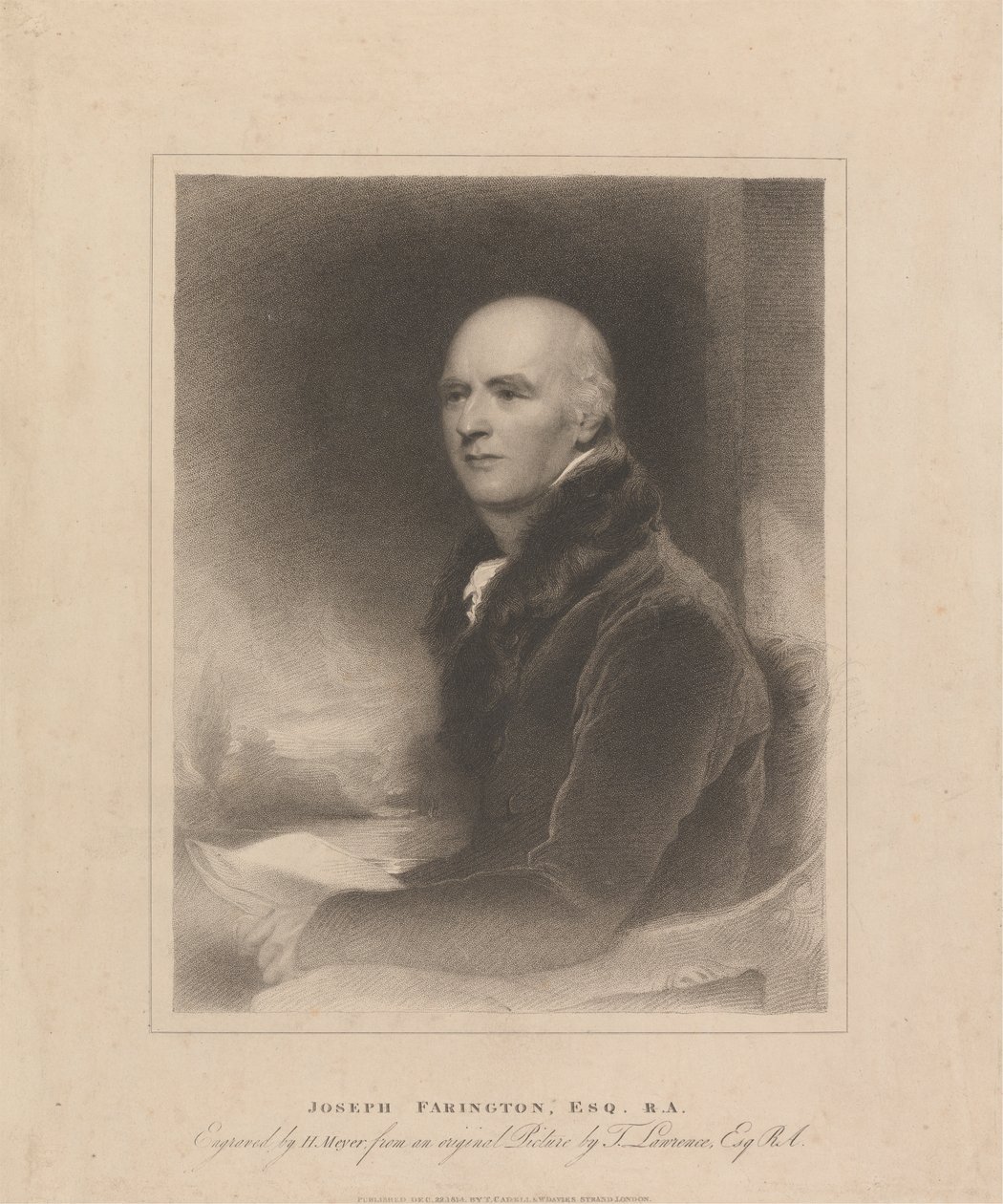 Joseph Farington, Esq. R.A. door Henry Hoppner Meyer