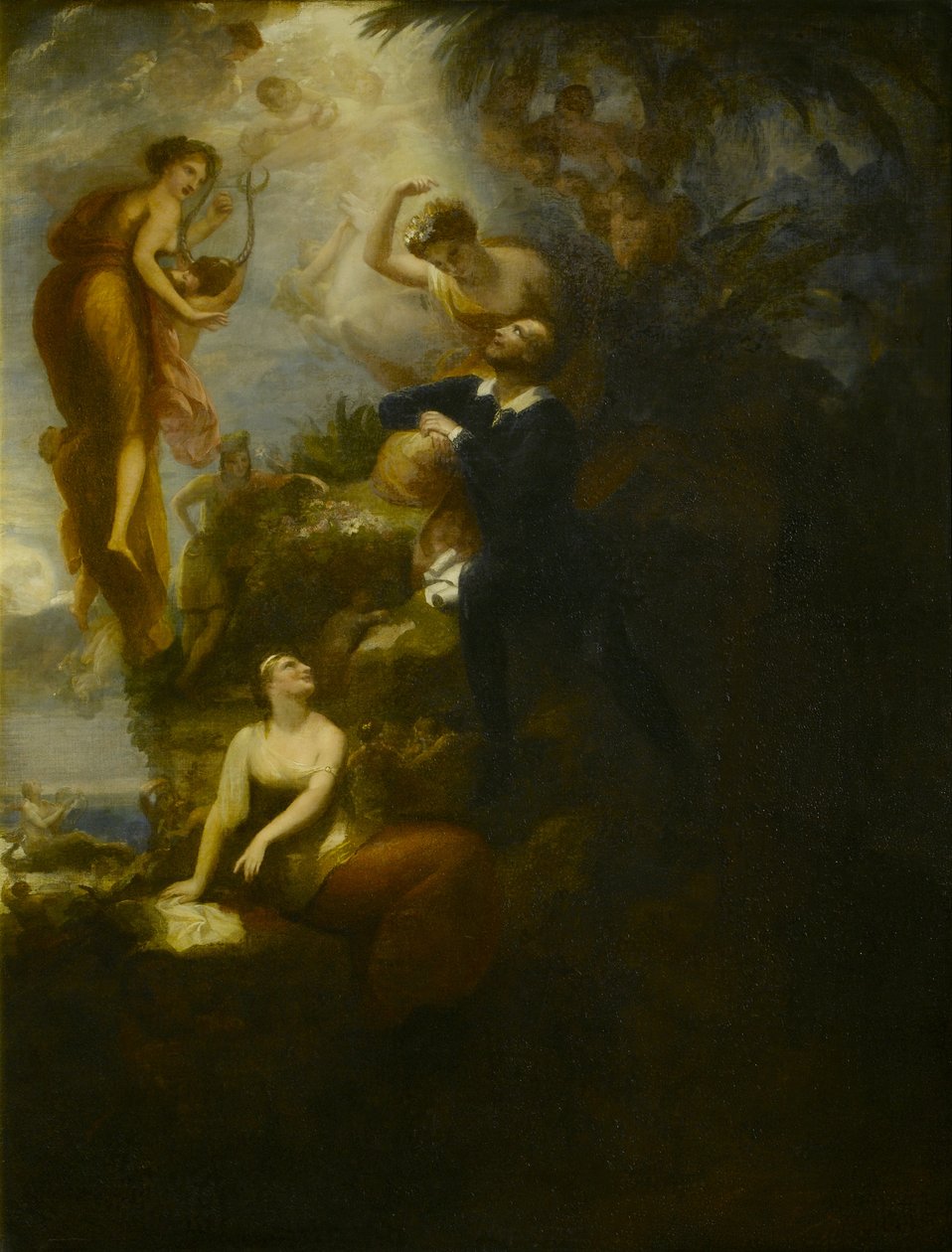 De visie van Shakespeare, 1829-30 door Henry Howard