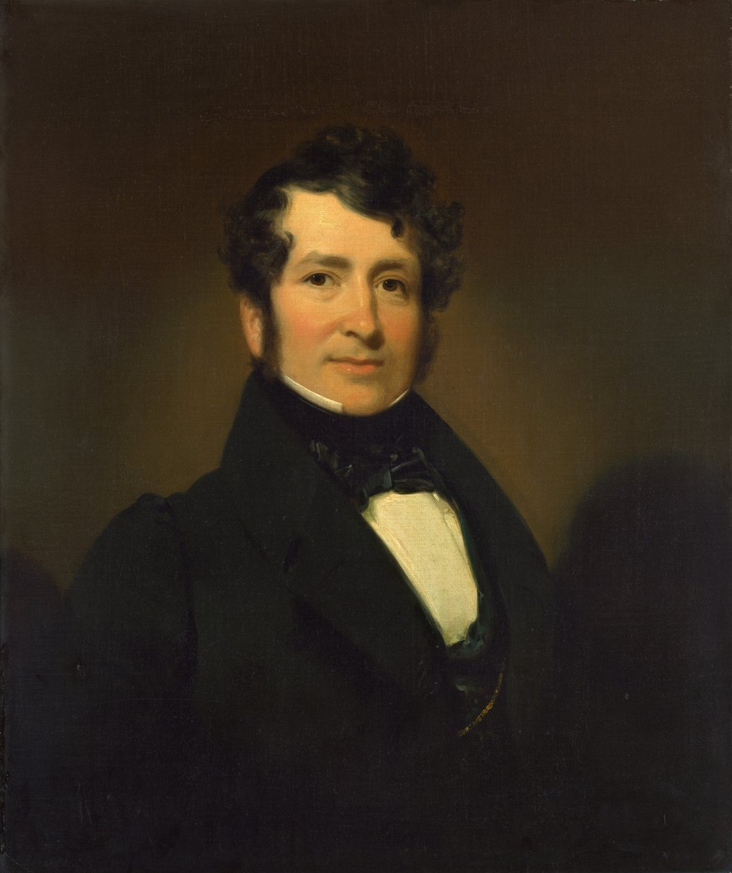 George Pope Morris door Henry Inman