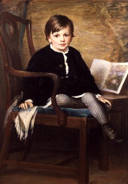 Portret van een Jongen door Henry Jr. Weigall