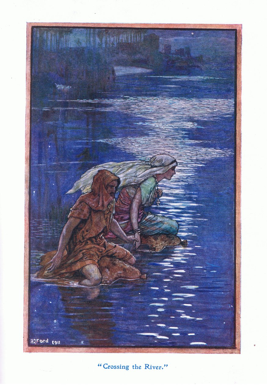 De rivier oversteken door Henry Justice Ford