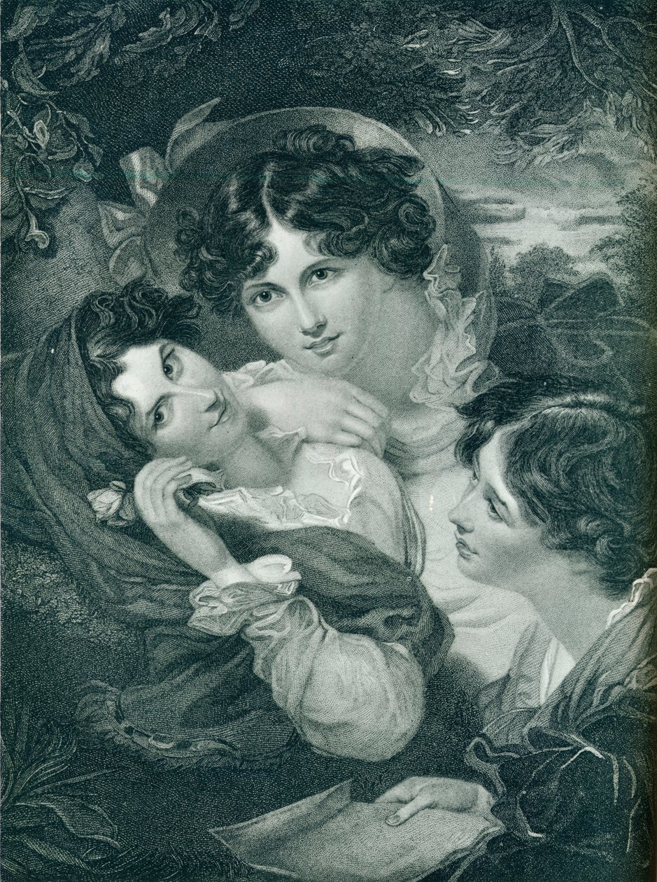 Het Aanzoek, ca. 1819, 1909 door Henry Meyer