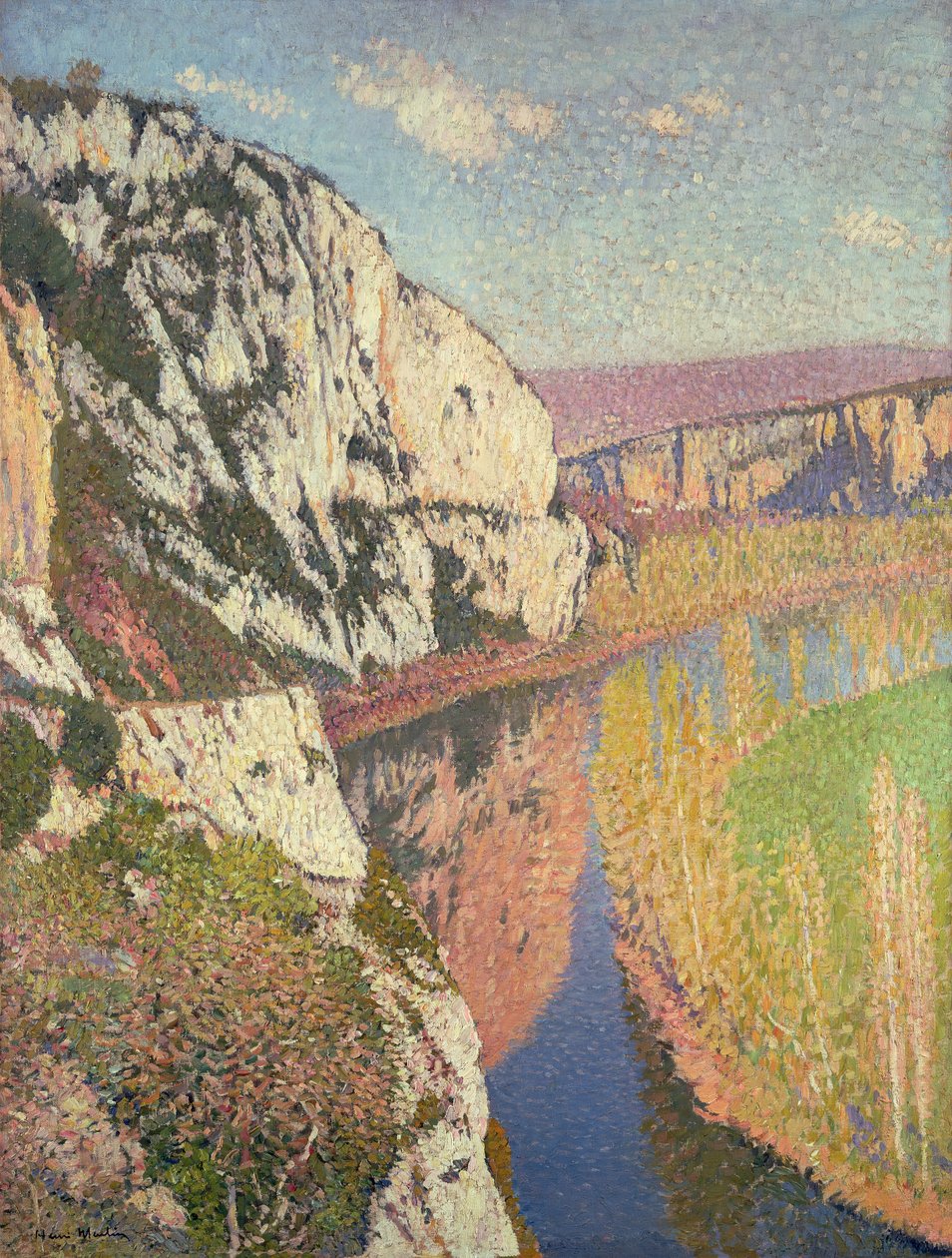 Landschap bij Douellens, 1897 door Henry Moret