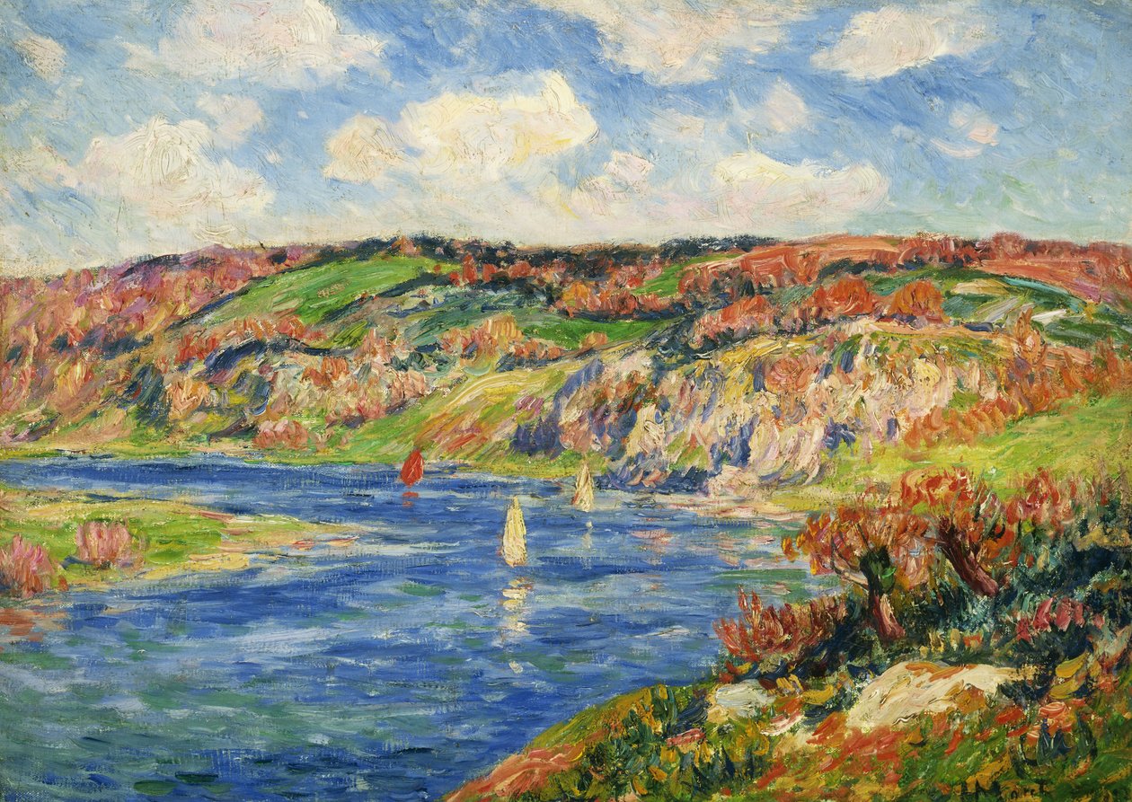 Riviere de St. Maurice door Henry Moret