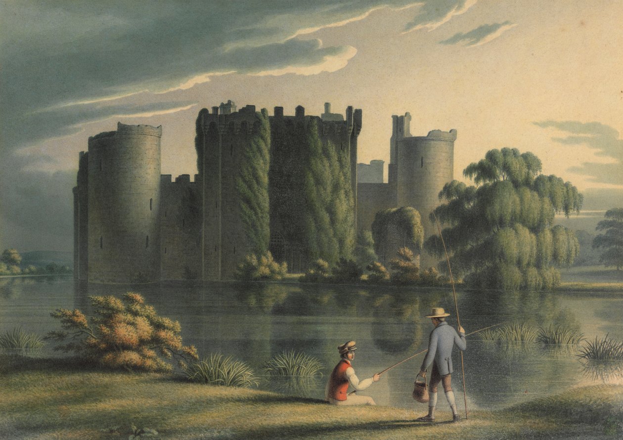 Bodiam Kasteel door Henry Morton