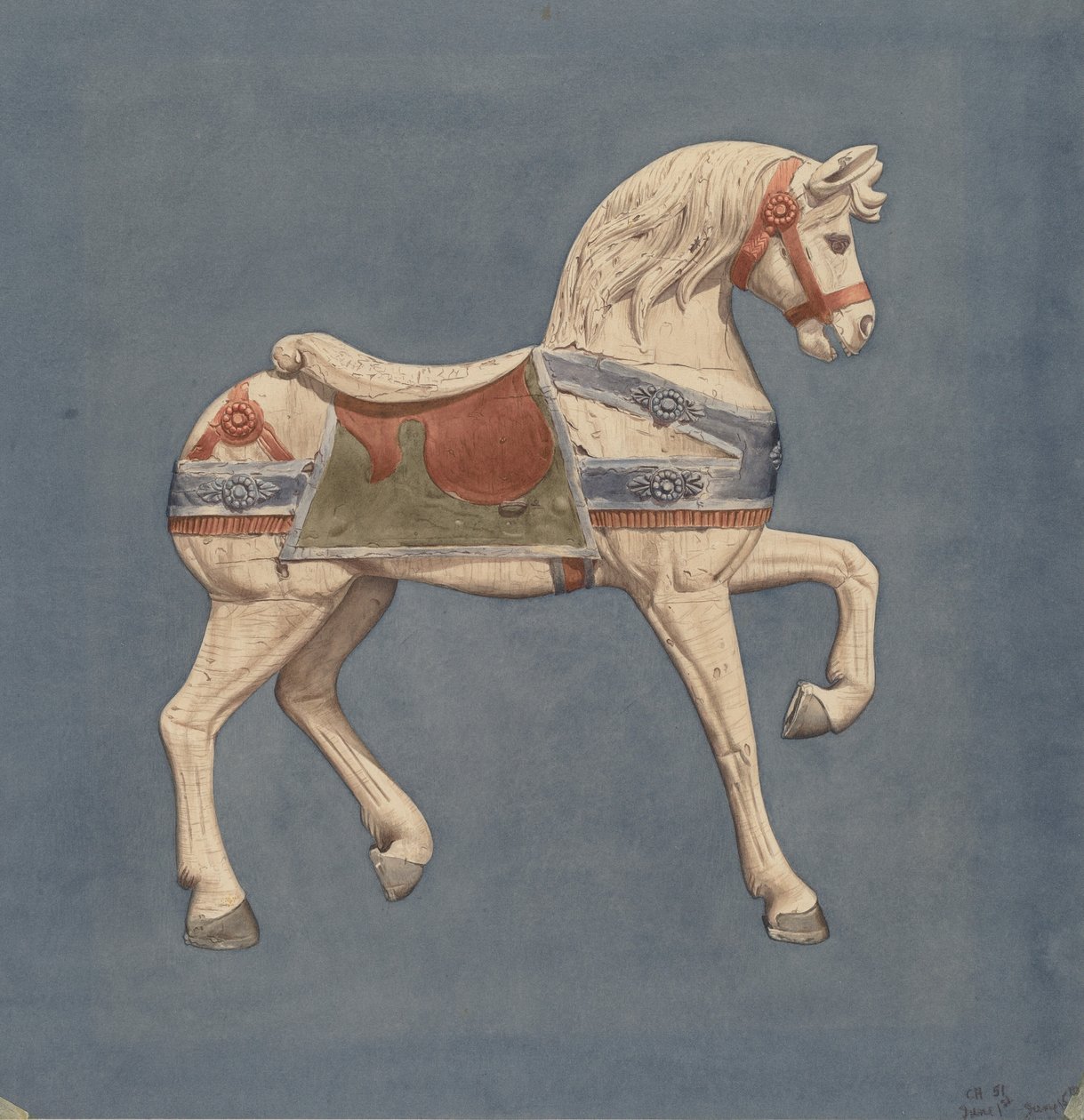 Carrouselpaard door Henry Murphy