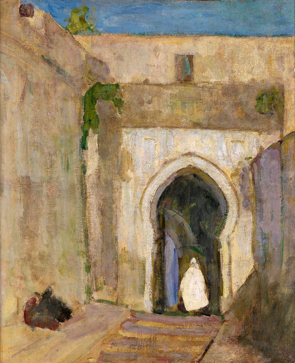 Poort, Tanger door Henry Ossawa Tanner