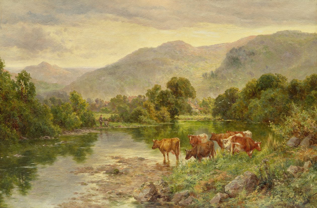 Kerkvijver, Bettws-y-coed door Henry Parker